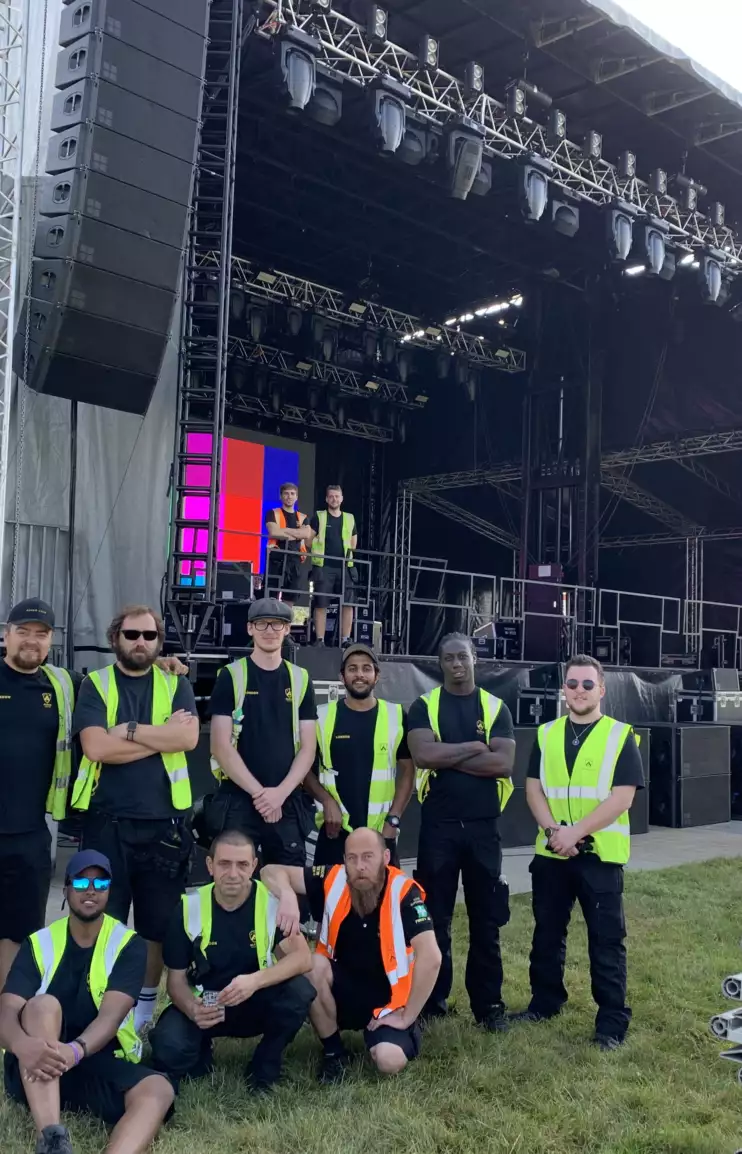 Stage Crew Services for Events